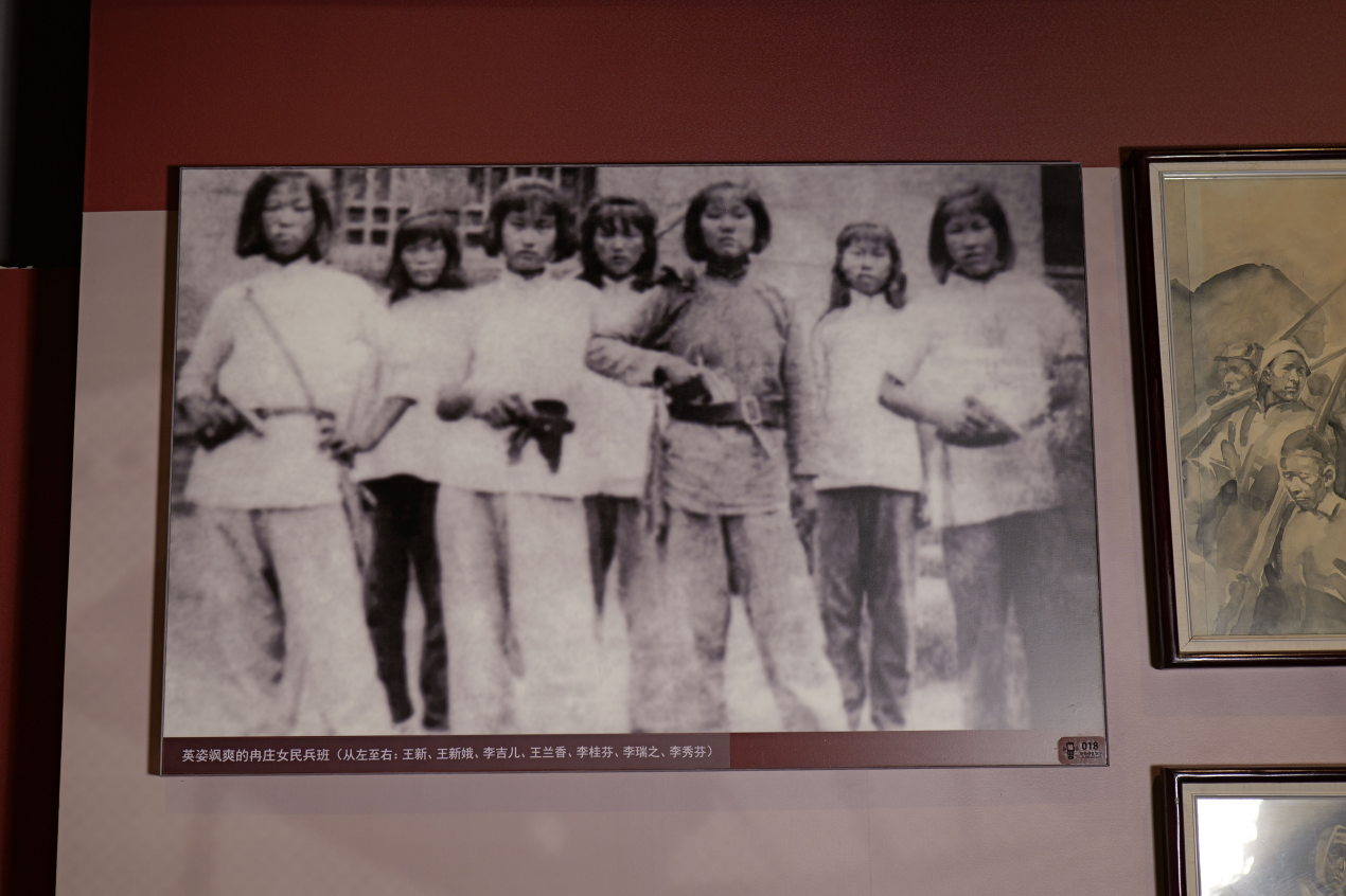 2025年5月，冉莊地道戰紀念館展陳的照片更新。人民網 鄂智超攝
